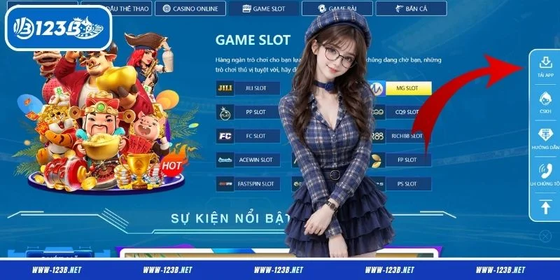 Các phương thức tải app 123B
