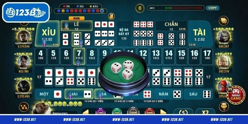 Quy định cơ bản của trò chơi Sicbo 123B