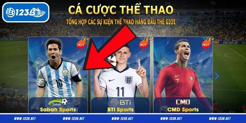 Thể thao Saba 123B - Nơi hội tụ nhiều dòng cược đỉnh